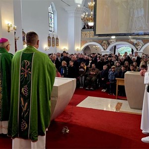 Blagoslov obnovljene župne crkve sv. Jelene Križarice u Zaboku